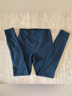 Prana Leggings Wonens Size Small Blue High Waisted